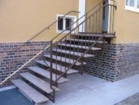 Neubau Treppenanlage und Klinkermauerwerk